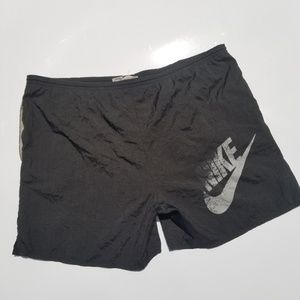 Vintage Nike Shorts Athletic Bottom Spell Out